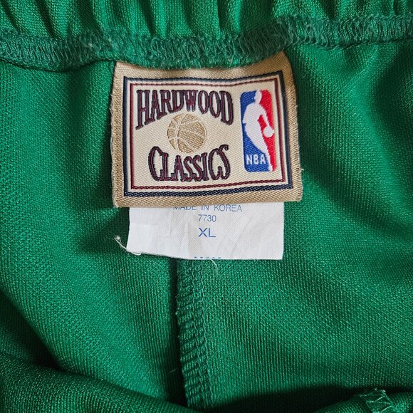 Boston Celtics NBA hardwood Classics Green Shooting Warmup Pants Size XL - Picture 5 of 5